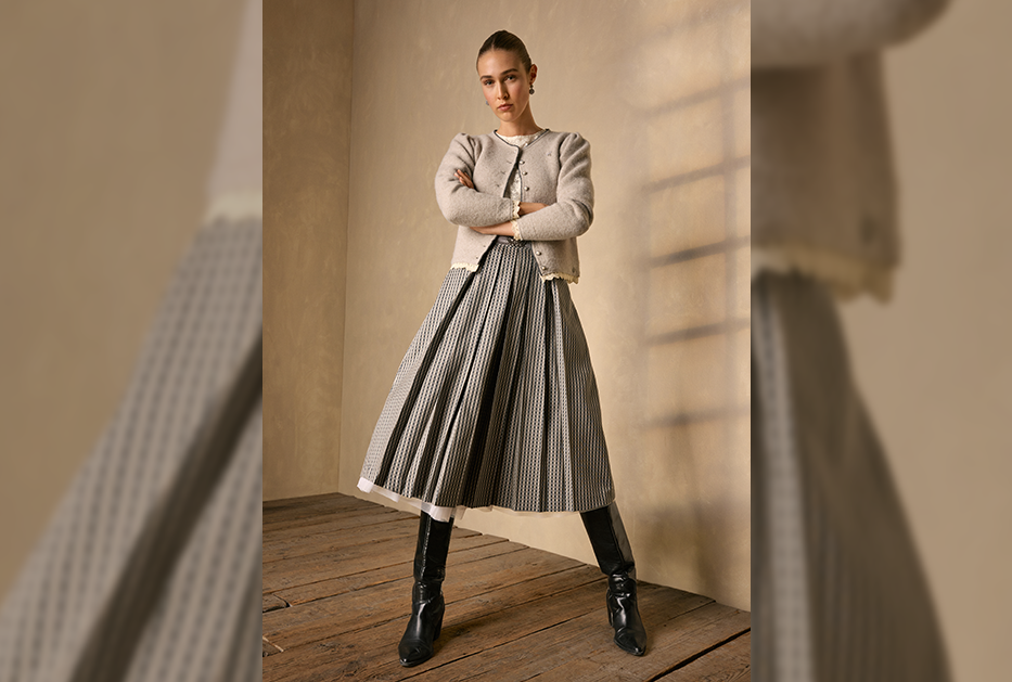 Karierter Rock für moderne Trachten-Looks