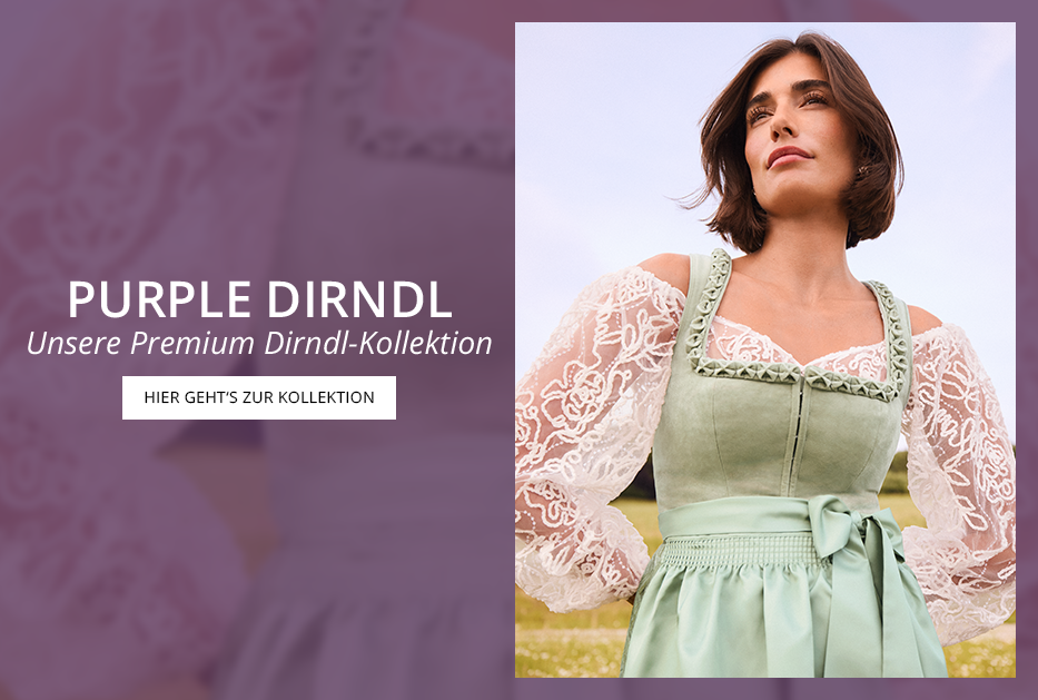 Transparente Langarm Dirndlbluse mit Struktur