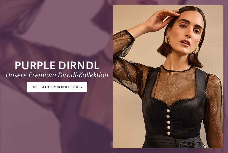 Dirndlblusen aus der Premium Kollektion Purple