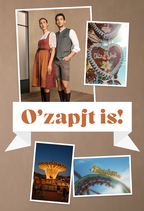 O-zapft is Tracht für das Oktoberfest shoppen