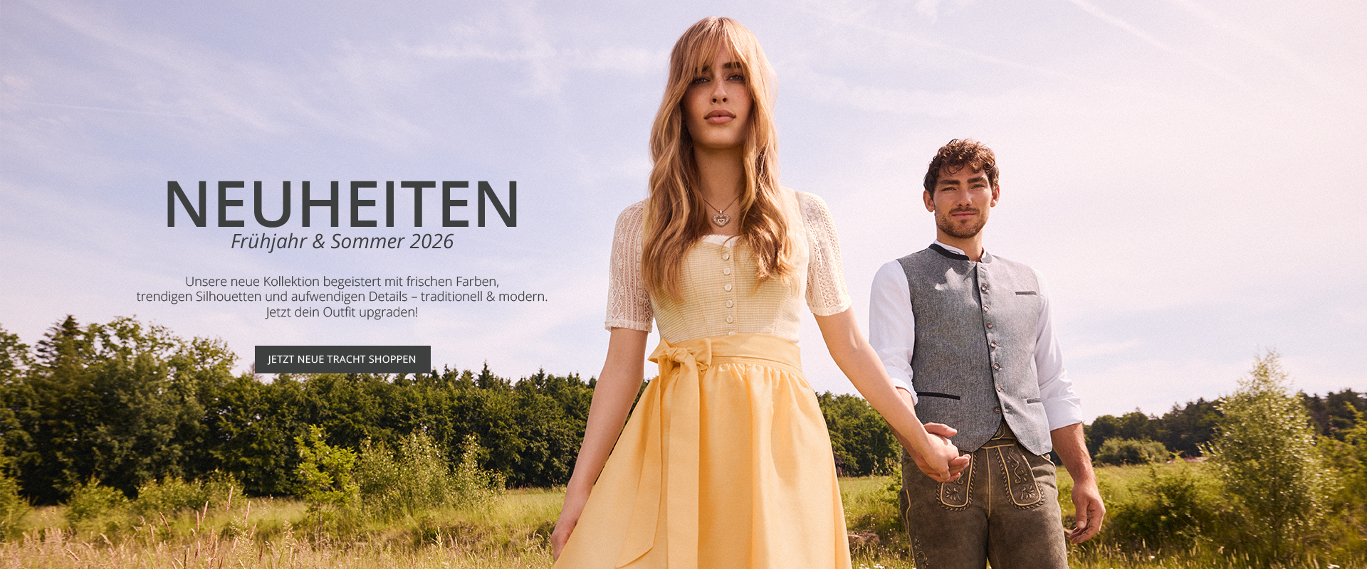 Neuheiten Damen Neue Trachtenmode für Frühling 2026 kaufen