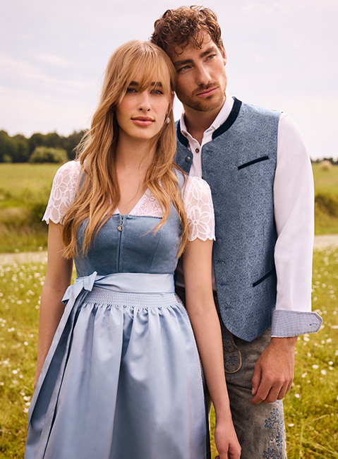 Paar in festlicher Tracht von Spieth & Wensky