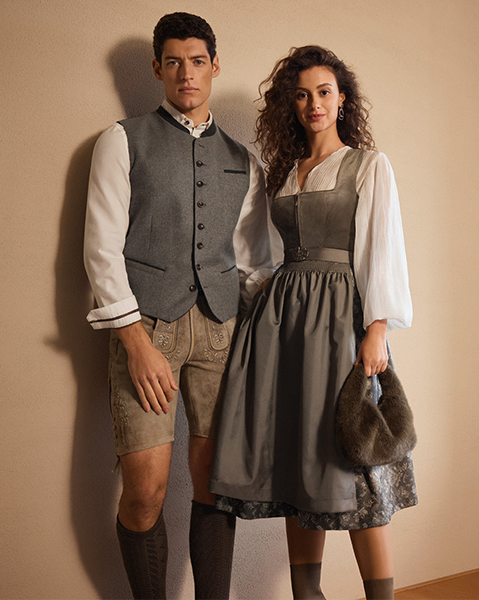Tracht für den Herbst Aktuelle Kollektion für Herbstfeste
