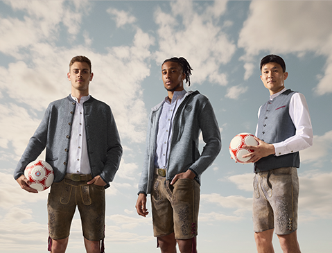 FC Bayern Trachtenkollektion Trachten für echte Bayern Fans von Spieth & Wensky