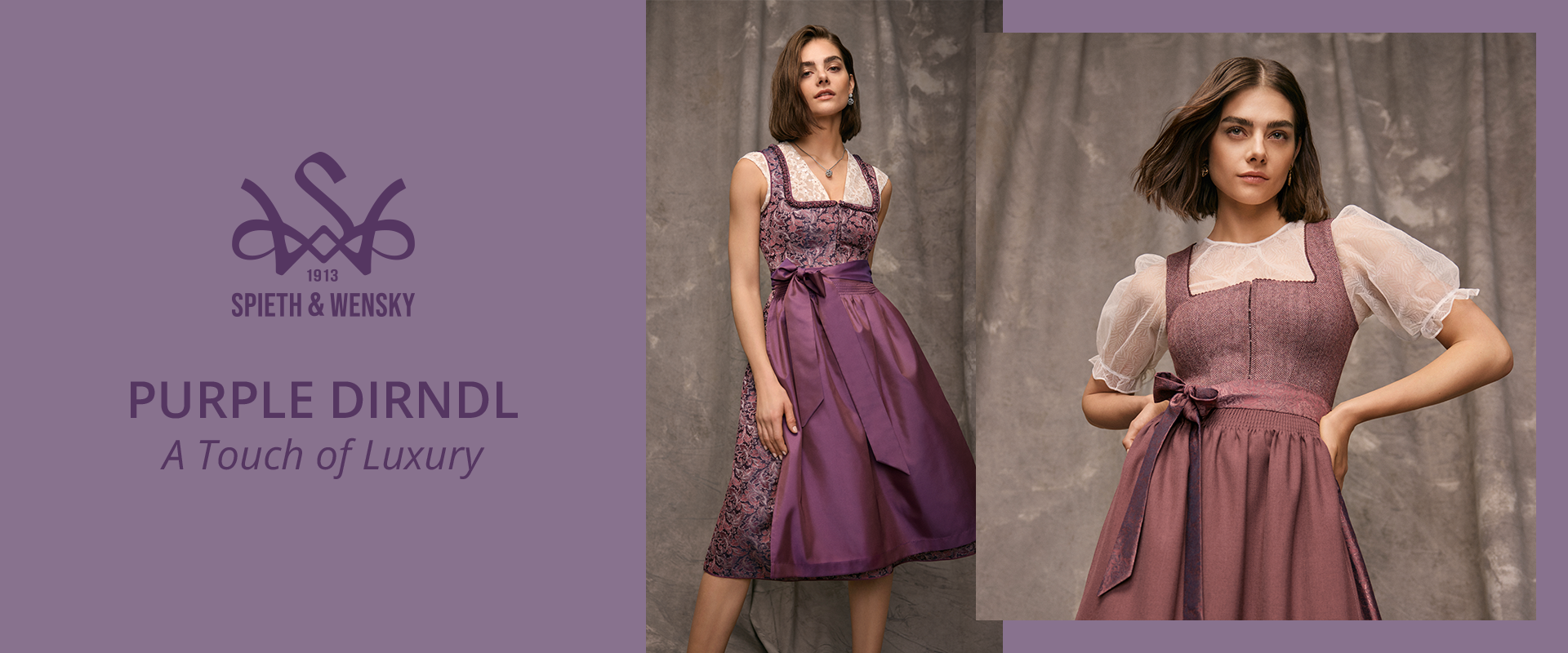 Luxuriöse Dirndl Kollektion von Spieth & Wensky