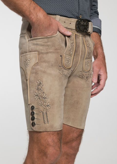 Grafenau-Lederhose H/Hi-Gürtel