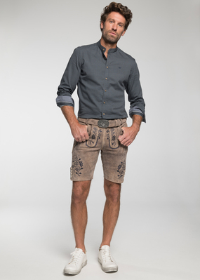 Gernot-Lederhose H/Hi-Gürtel