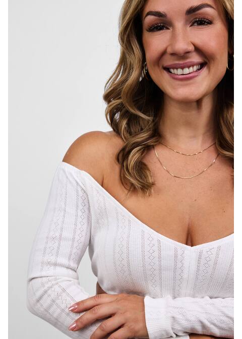 Dirndlbluse "CLAUDIA" -Brinani