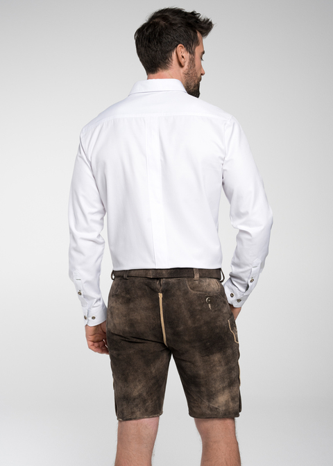 Flachbach-Hemd LA Slim Fit